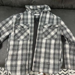 Zara Boys Plaid Coat